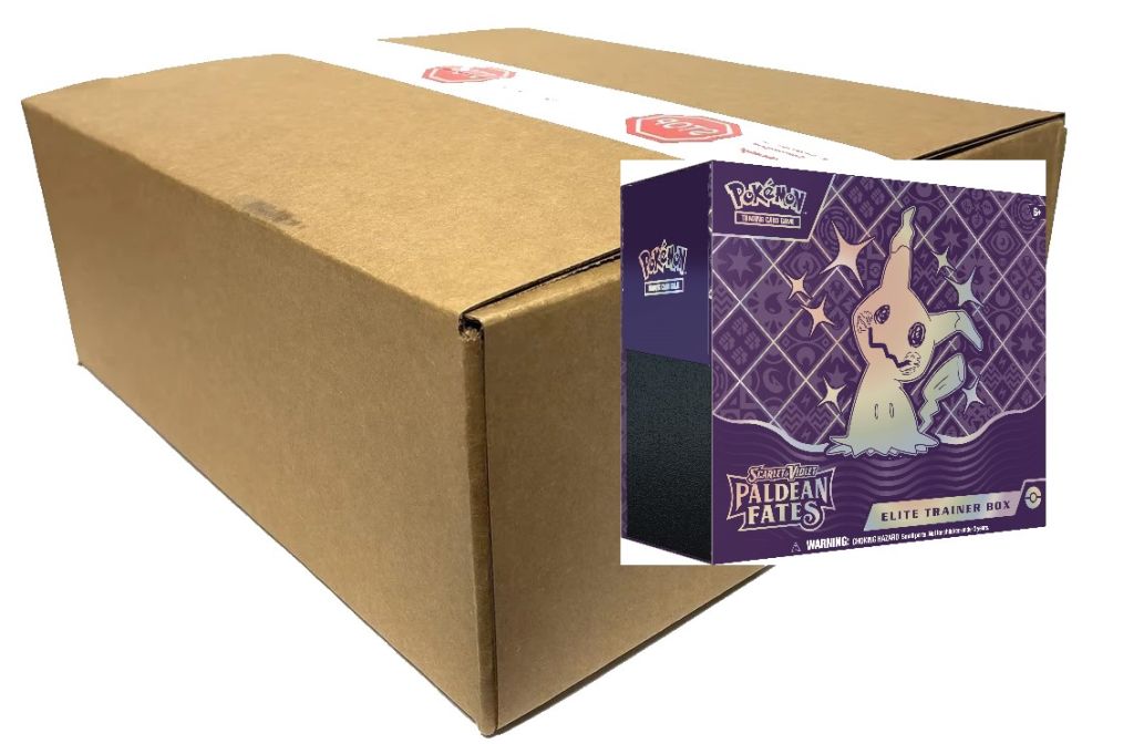 Paldean Fates Elite Trainer Box case